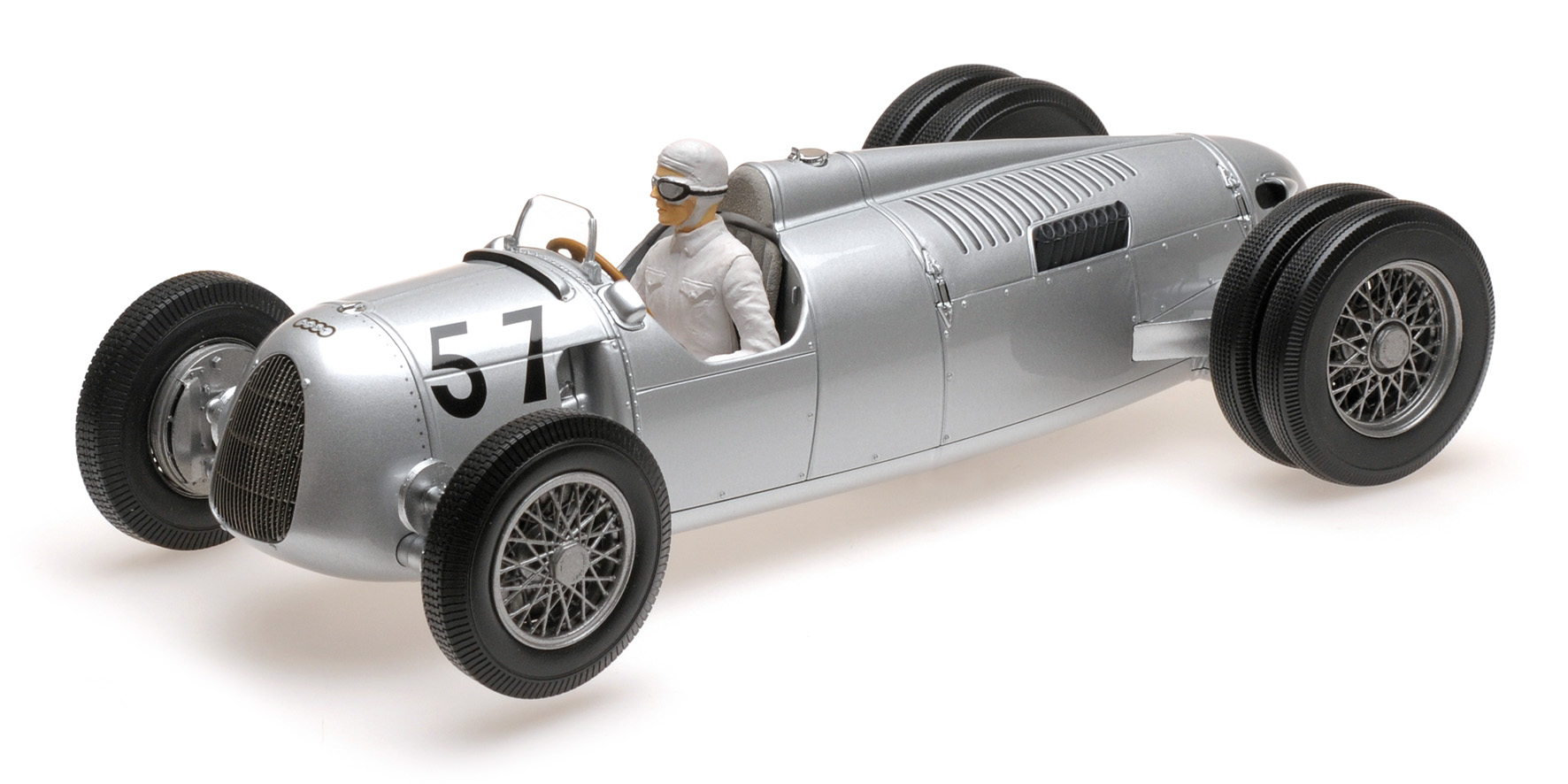 Minichamps - AUTO UNION TYP C - HANS STUCK - WINNER SHELSLEY WALSH HILLCL Minichamps - AUTO UNION TYP C - HANS STUCK - WINNER SHELSLEY WALSH HILLCL