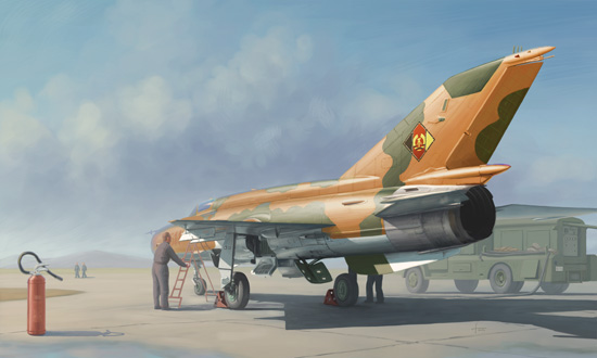 Trumpeter - MiG-21MF Fighter Trumpeter - MiG-21MF Fighter