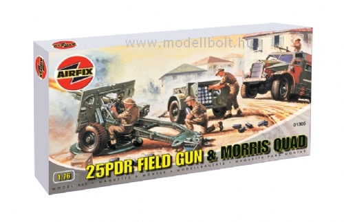 Airfix - 25pdr FIELD GUN & QUAD Airfix - 25pdr FIELD GUN & QUAD