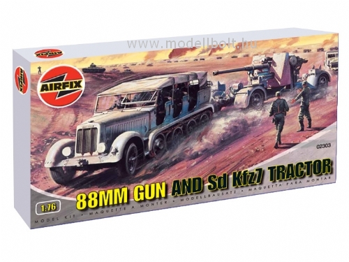 Airfix - 88MM GUN & TRACTOR Airfix - 88MM GUN & TRACTOR