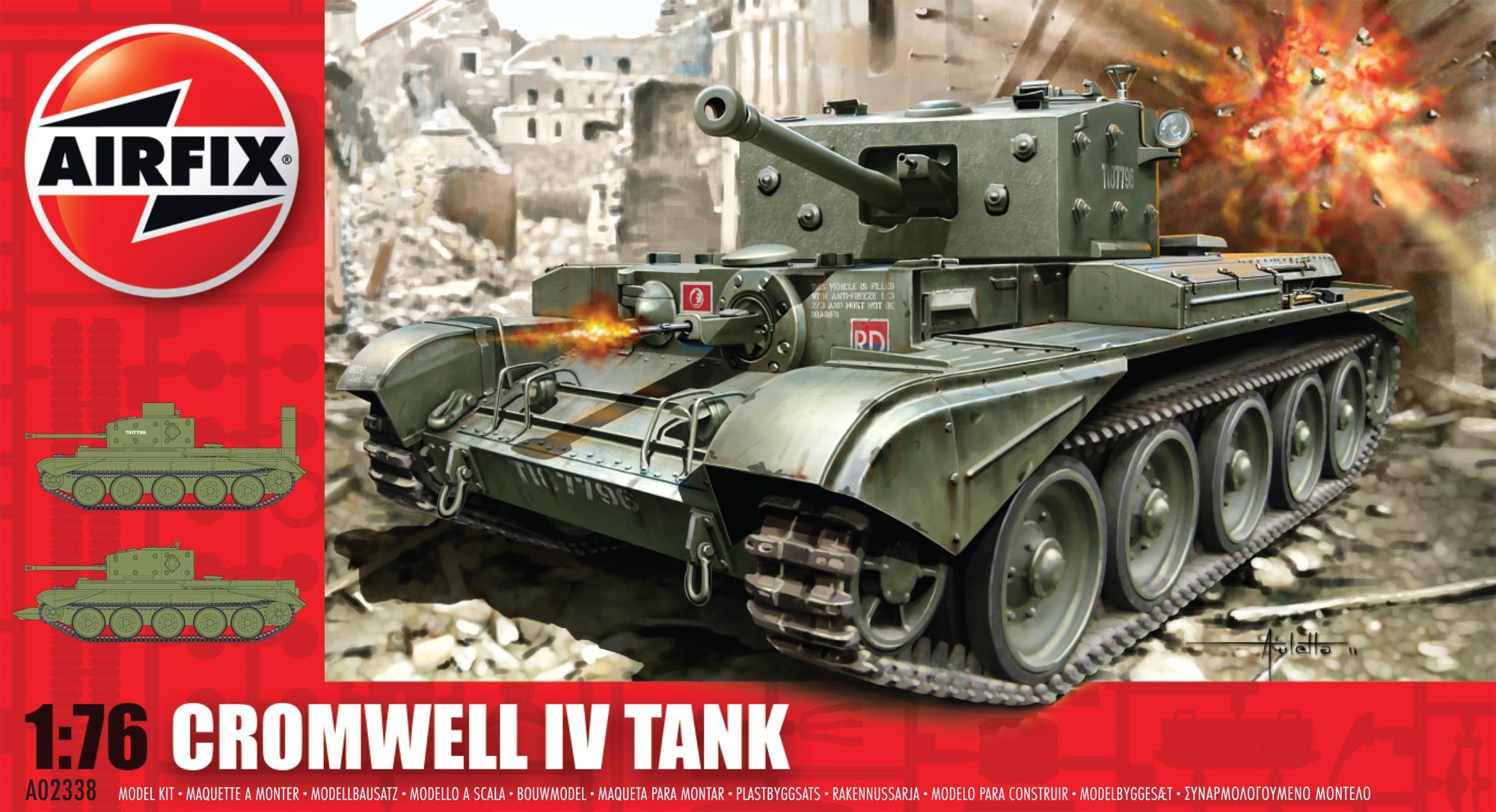 Airfix - CROMWELL CRUISER TANK makett Airfix - CROMWELL CRUISER TANK makett