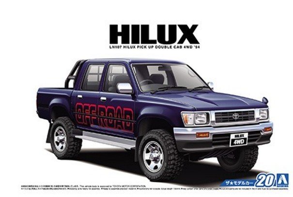 Aoshima - Toyota Hilux Pick Up Double Ca Aoshima - Toyota Hilux Pick Up Double Ca