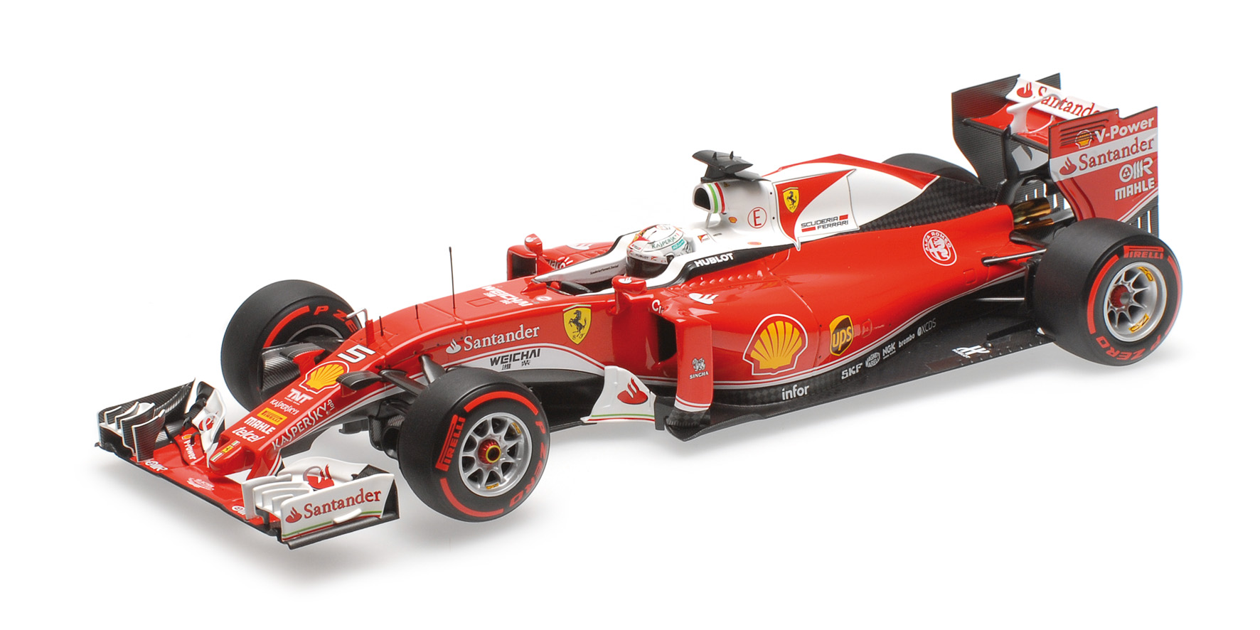 BBR - FERRARI SF16-H - SCUDERIA FERRARI - S. VETTEL - GP CHINA 201 BBR - FERRARI SF16-H - SCUDERIA FERRARI - S. VETTEL - GP CHINA 201