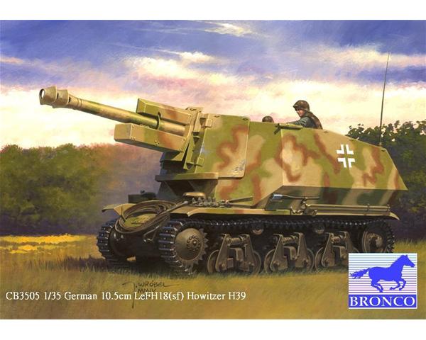 Bronco - 10.5cm leFH18(Sf) auf Geschutzwagen 39H(f) Bronco - 10.5cm leFH18(Sf) auf Geschutzwagen 39H(f)