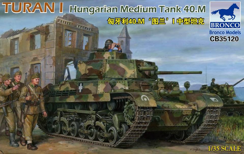 Bronco - Turan I Magyar tank 40.M Bronco - Turan I Magyar tank 40.M