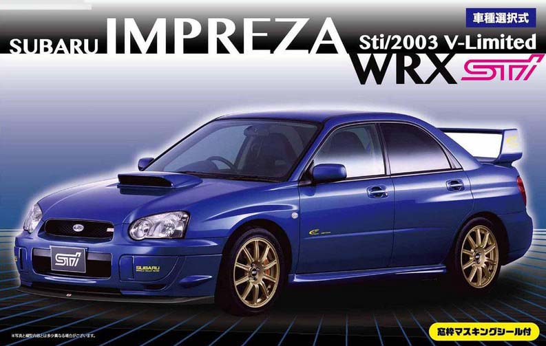 Fujimi - SUBARU IMPREZA WRX STI Fujimi - SUBARU IMPREZA WRX STI