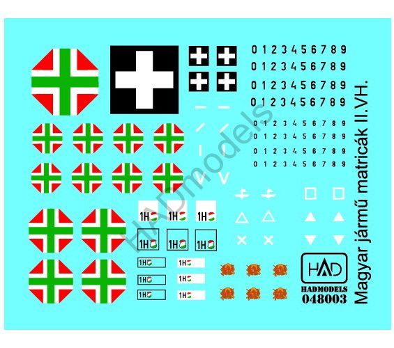 HAD - Hungarian WWII. markings HAD - Hungarian WWII. markings