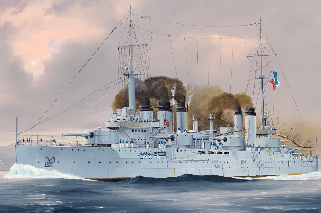 HobbyBoss - French Navy Pre-Dreadnought Battleship Danton HobbyBoss - French Navy Pre-Dreadnought Battleship Danton