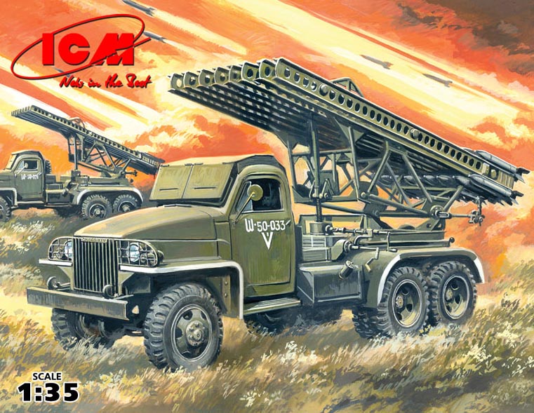 ICM - BM-13-16N WWII Soviet Multiple Launch Rocket System ICM - BM-13-16N WWII Soviet Multiple Launch Rocket System