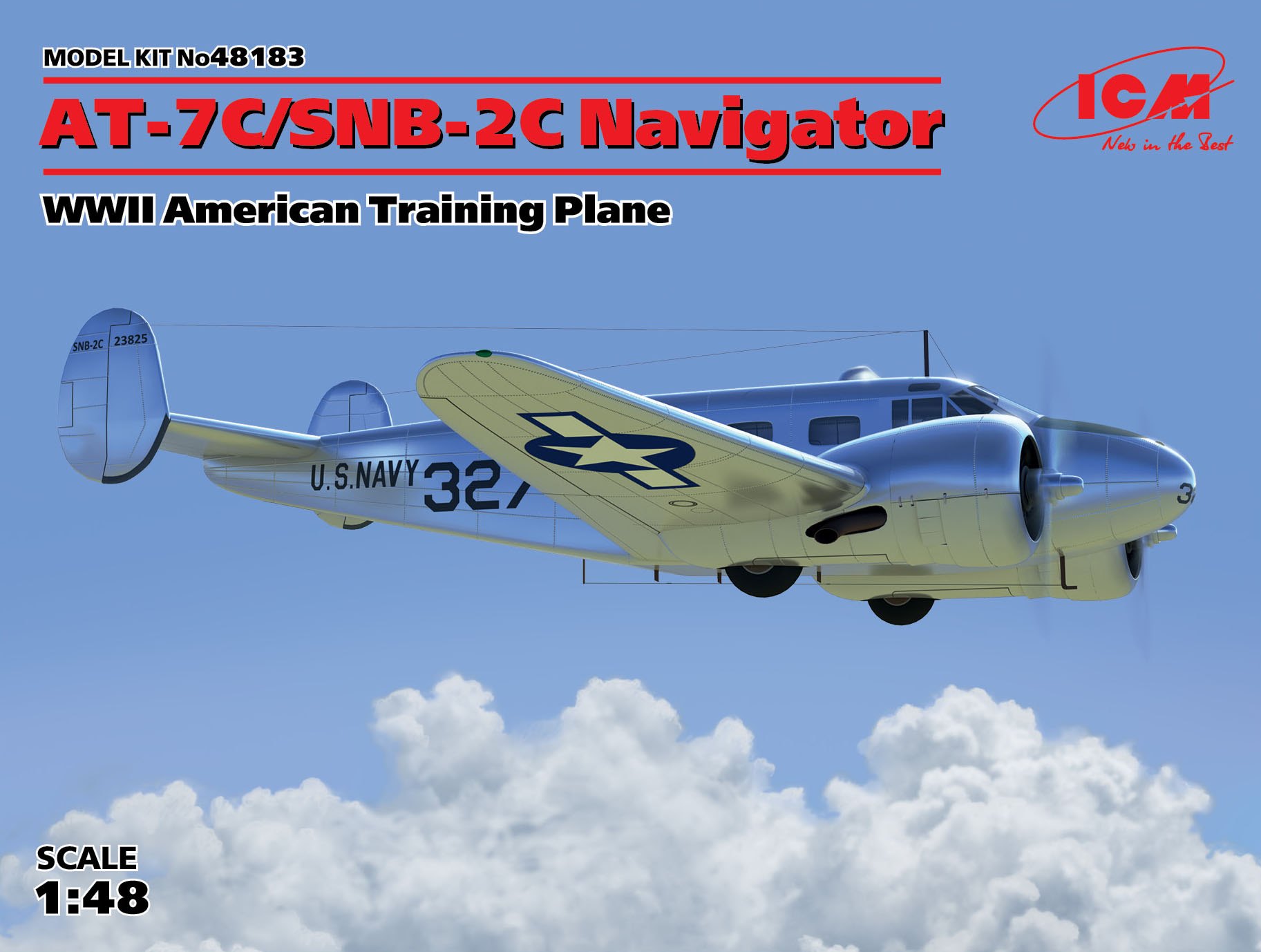 ICM - AT-7C/SNB-2C Navigator, WWII American Training Plane ICM - AT-7C/SNB-2C Navigator, WWII American Training Plane