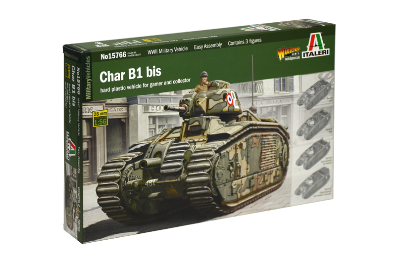 Italeri - 1:56 CHAR B1 Italeri - 1:56 CHAR B1