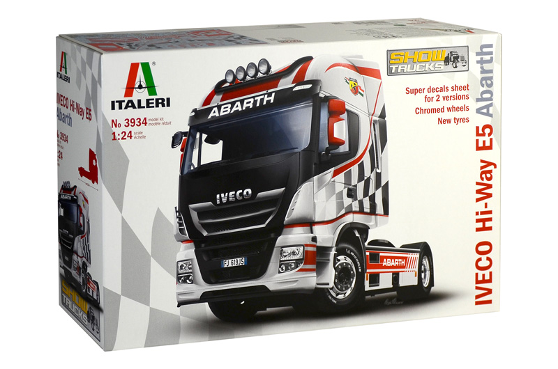 Italeri - IVECO HI-WAY E.5 ABARTH ShowTr Italeri - IVECO HI-WAY E.5 ABARTH ShowTr