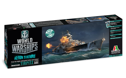 Italeri - German Battleship Tirpitz - World of Warships Italeri - German Battleship Tirpitz - World of Warships
