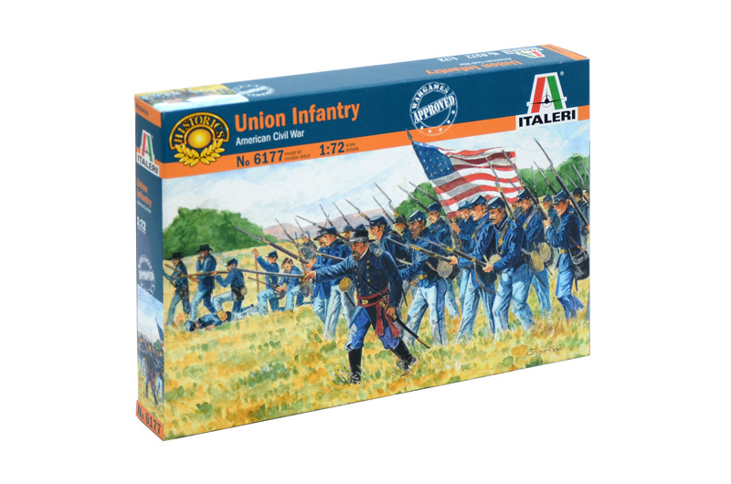 Italeri - AMERICAN CIVILWAR: UNION INFANTRY - 50 figures Italeri - AMERICAN CIVILWAR: UNION INFANTRY - 50 figures