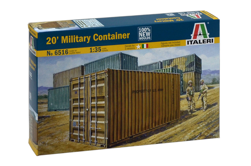 Italeri - 20' MILITARY CONTAINER Italeri - 20' MILITARY CONTAINER