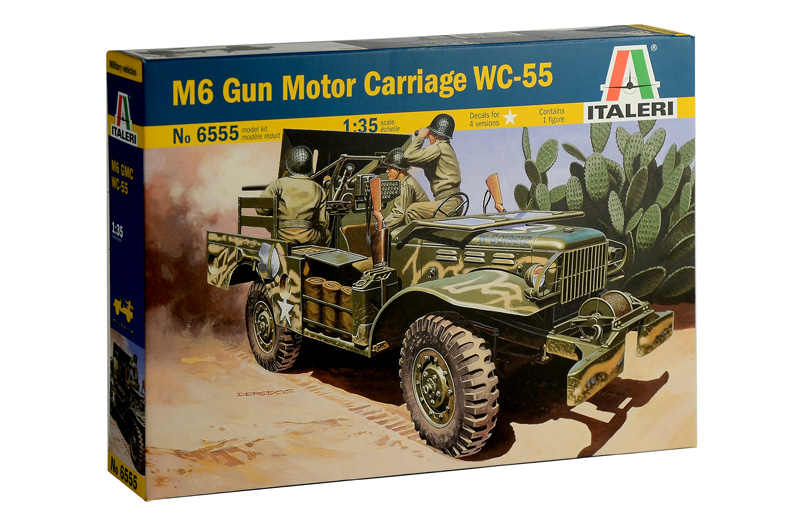 Italeri - 37mm Gun Motor Carriage M6 Italeri - 37mm Gun Motor Carriage M6