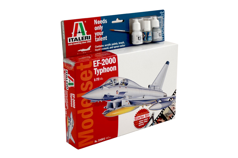 Italeri - EF-2000 TYPHOON - MODEL SET Italeri - EF-2000 TYPHOON - MODEL SET