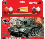 Airfix A55109 - Cromwell Cruiser Tank Starter Set tank makett 