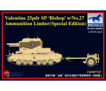 Bronco CB35077SP - Valentine SPG 'Bishop' w/ No.27 Limber - SPECIAL AND LIMITED