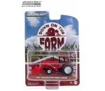 Greenlight 48040-D - 1982 Tractor - Red and Black with Front  Loader and Dual Rear Wheels