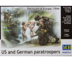 MasterBox 35157 - U.S. and German paratroopers,South of Eu 