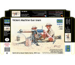 MasterBox 3597 - Vickers machine-gun crew, Desert battle 