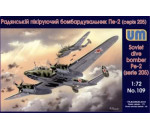 Unimodels UM109 - Dive Bomber Pe-2 (205 series) 