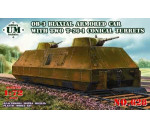 Unimodels UM628 - Biax. arm. carr. OB-3 with double T-26-1 