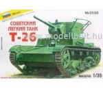 Zvezda 3538 - Soviet T-26 Tank