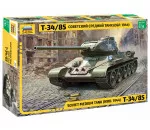 Zvezda 3687 - SOVIET MEDIUM TANK T-34/85