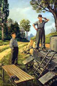 MasterBox - Deutscher Panzermechaniker (1940-1944) MasterBox - Deutscher Panzermechaniker (1940-1944)