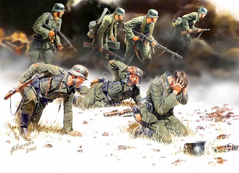 MasterBox - Deutsche Panzergrenadiere 1939-1942 MasterBox - Deutsche Panzergrenadiere 1939-1942