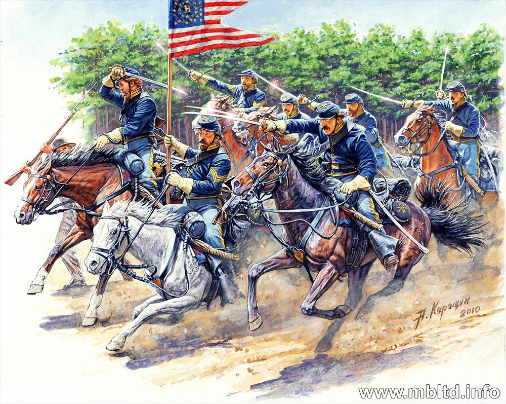 MasterBox - 8th Pennsylv. cavalry,Battle o.Chancello MasterBox - 8th Pennsylv. cavalry,Battle o.Chancello