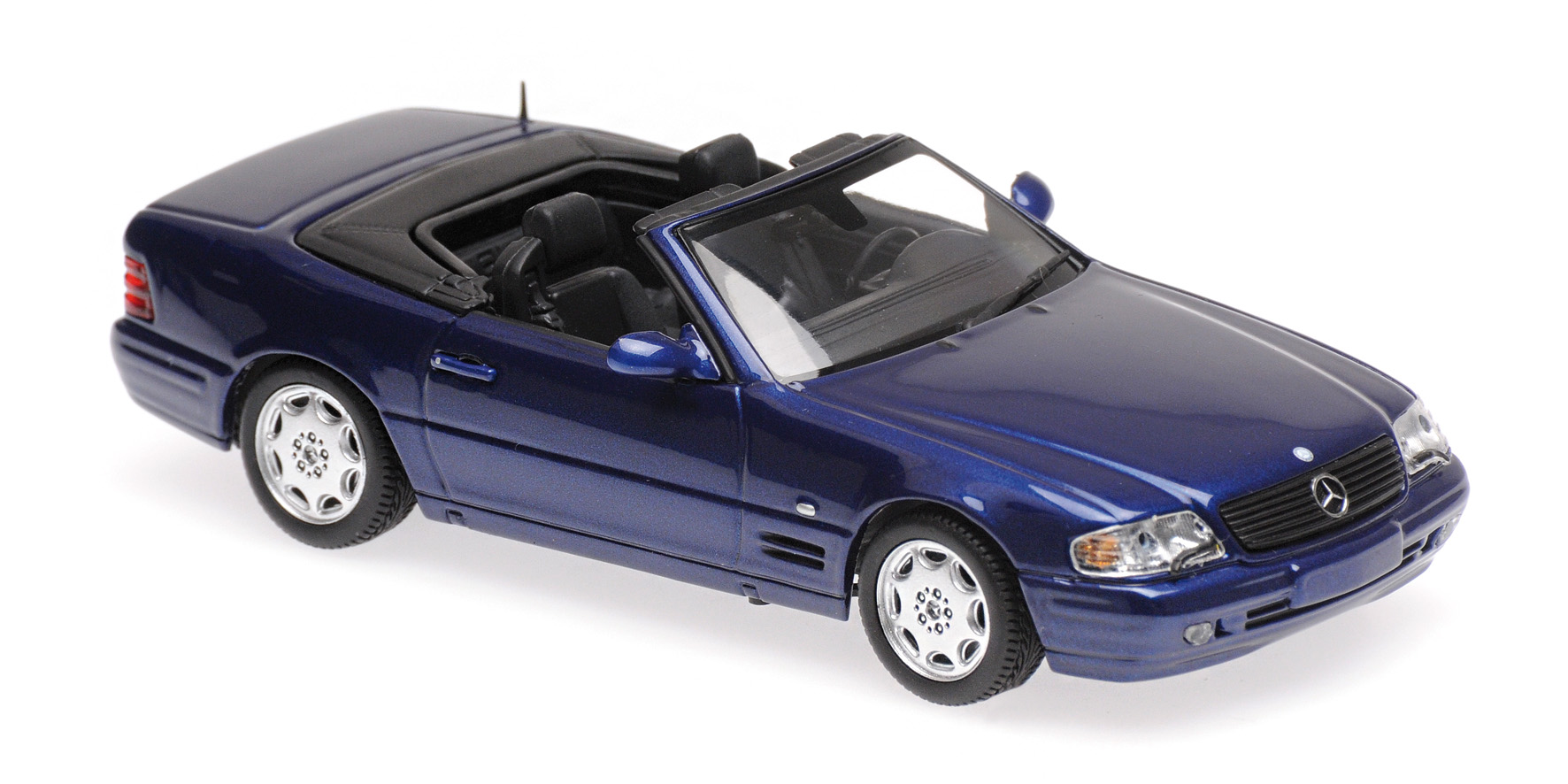Maxichamps - MERCEDES-BENZ SL - 1999 - BLUE METALLIC Maxichamps - MERCEDES-BENZ SL - 1999 - BLUE METALLIC