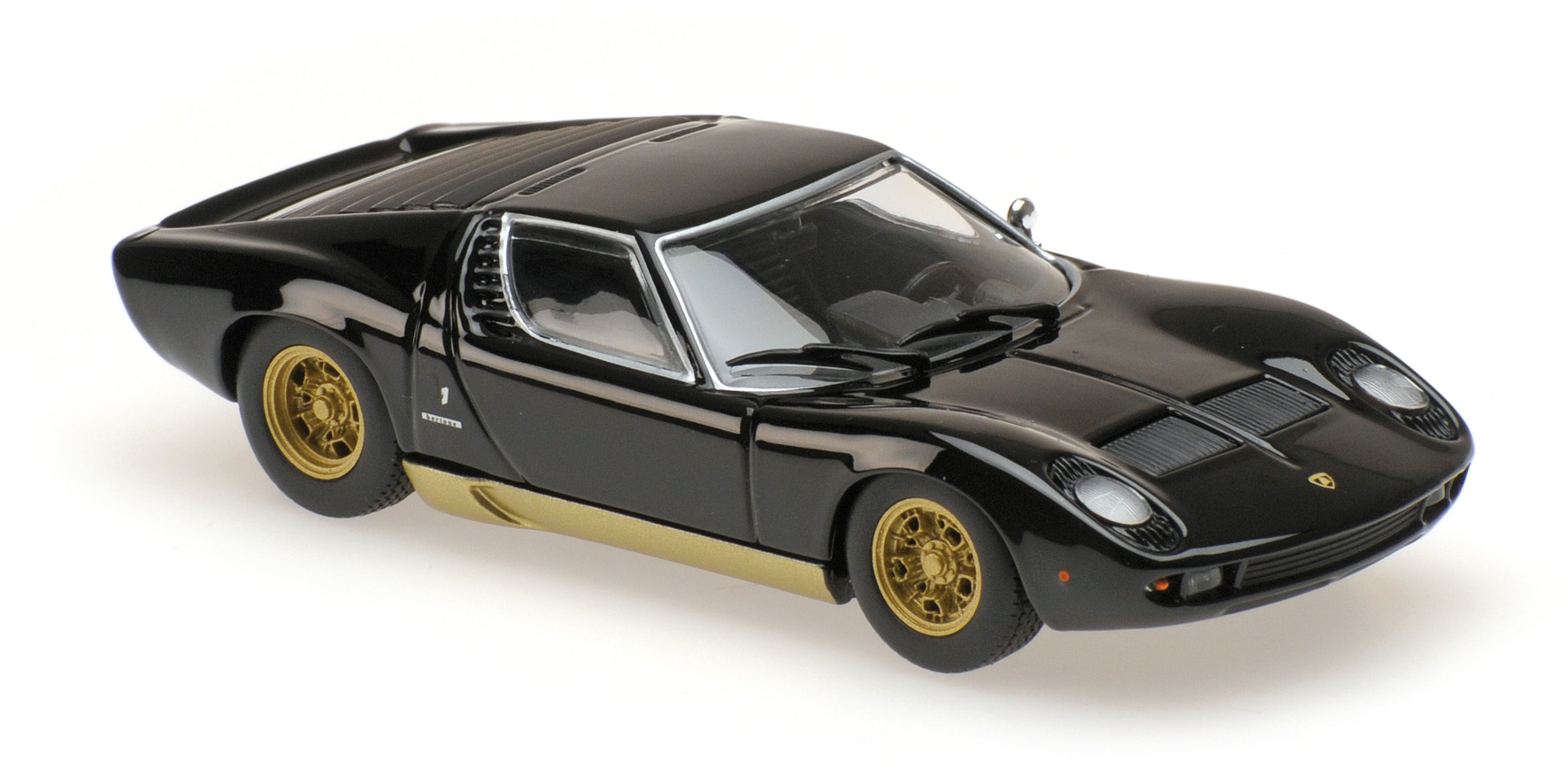 Maxichamps - LAMBORGHINI MIURA - 1966 - BLACK Maxichamps - LAMBORGHINI MIURA - 1966 - BLACK