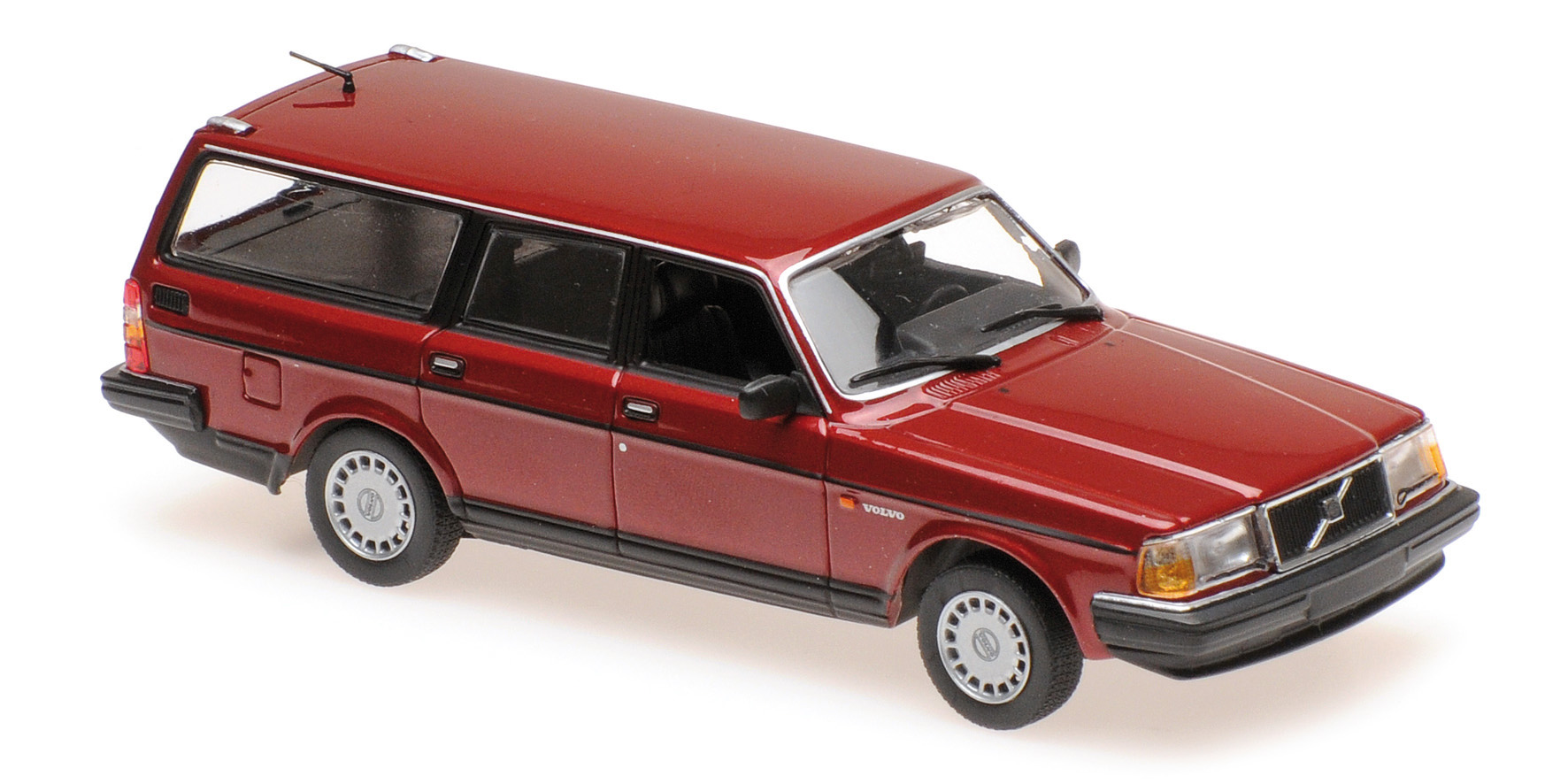 Maxichamps - VOLVO 240 GL BREAK - 1986 - DARK RED METALLIC Maxichamps - VOLVO 240 GL BREAK - 1986 - DARK RED METALLIC