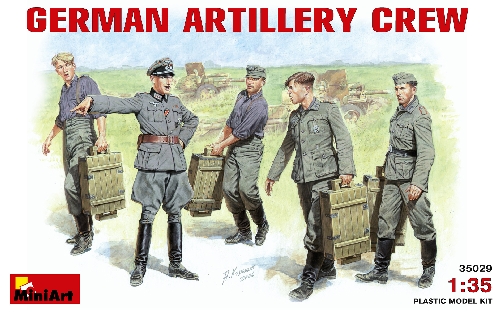 MiniArt - Deutsche Artillerie Bedienung MiniArt - Deutsche Artillerie Bedienung