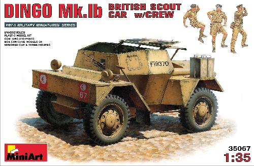 MiniArt - Britischer Spähwagen Dingo Mk Ib MiniArt - Britischer Spähwagen Dingo Mk Ib