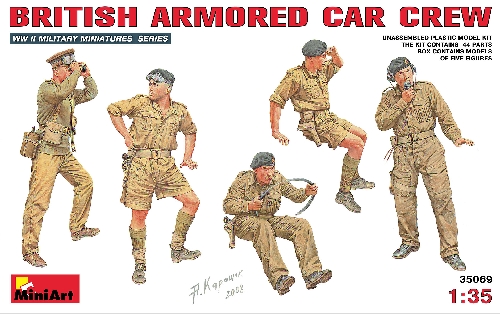 MiniArt - Britische Panzerwagen-Crew MiniArt - Britische Panzerwagen-Crew