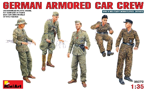 MiniArt - Deutsche Panzerwagen-Crew MiniArt - Deutsche Panzerwagen-Crew