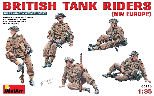 MiniArt - Britische Panzerbesatzung (NW Europa) MiniArt - Britische Panzerbesatzung (NW Europa)