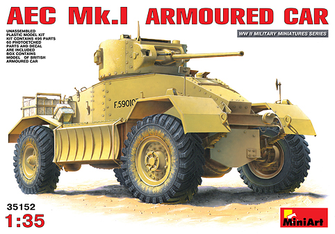 MiniArt - AEC Mk 1 Armoured Car MiniArt - AEC Mk 1 Armoured Car