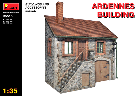 MiniArt - Ardennes Building MiniArt - Ardennes Building