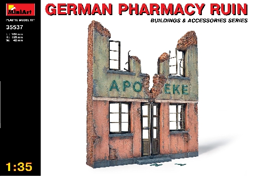 MiniArt - Deutsche Apothekenruine MiniArt - Deutsche Apothekenruine