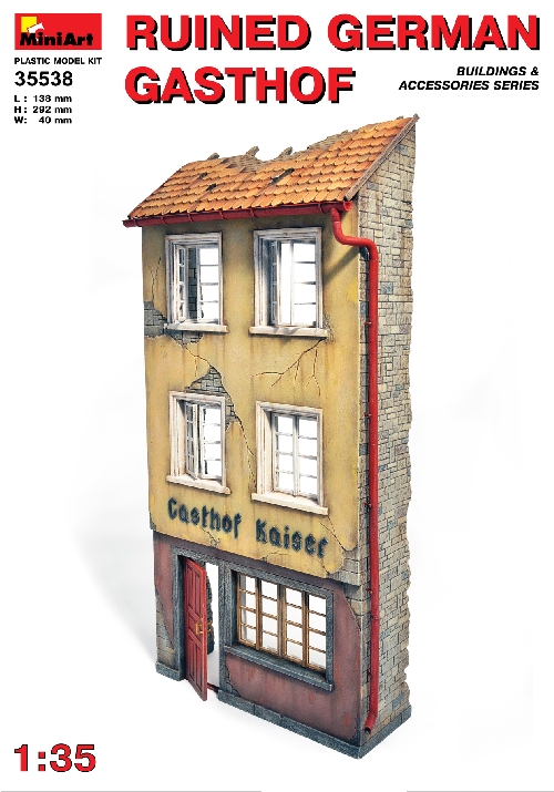 MiniArt - Deutsche Gasthof Ruine MiniArt - Deutsche Gasthof Ruine