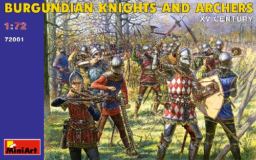 MiniArt - Burgundische Ritter und Bogenschützen MiniArt - Burgundische Ritter und Bogenschützen