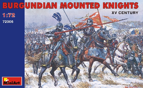 MiniArt - Burgundische Ritter zu Pferd XV. Jhdt. MiniArt - Burgundische Ritter zu Pferd XV. Jhdt.