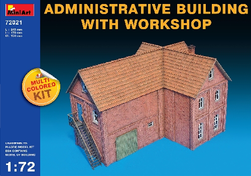 MiniArt - Administrative Building with Workshop MiniArt - Administrative Building with Workshop