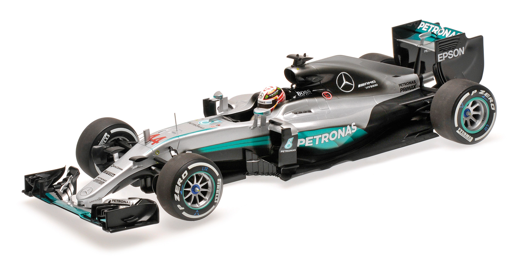 Minichamps - MERCEDES AMG PETRONAS FORMULA ONE TEAM F1 W07 HYBRID - LEWIS Minichamps - MERCEDES AMG PETRONAS FORMULA ONE TEAM F1 W07 HYBRID - LEWIS