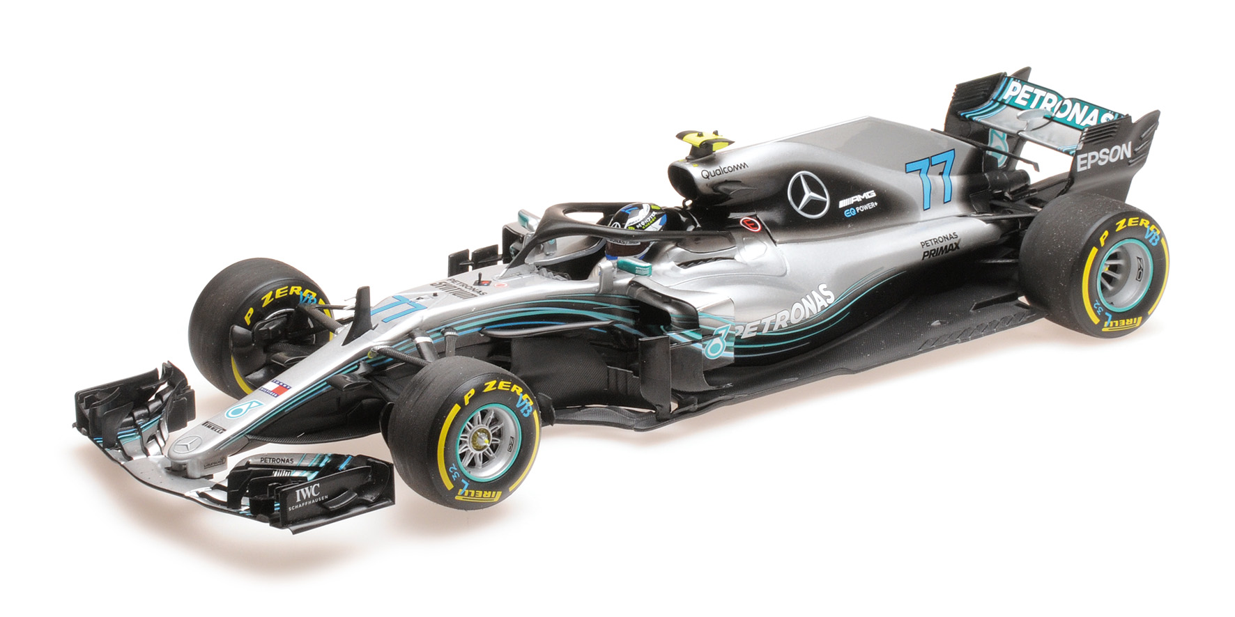 Minichamps - MERCEDES AMG PETRONAS FORMULA ONE TEAM F1 W09 EQ V. Bottas Minichamps - MERCEDES AMG PETRONAS FORMULA ONE TEAM F1 W09 EQ V. Bottas